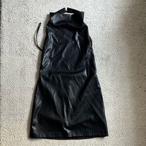 Zara Black Strapless Dress